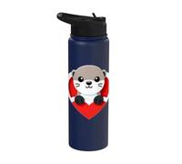 Otter Lover Cute Animals Stainless Steel Insulated Water Bottle