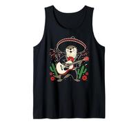 Otter Mariachi Playing Guitar Cinco de Mayo Tank Top