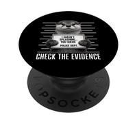Otter Mugshot I Wasnt Splashing Check the Evidence Funny PopSockets Adhesive PopGrip
