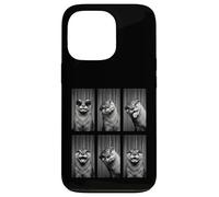 Otter Photobooth Funny Sea Animal Portrait Case for iPhone 13 Pro