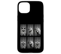 Otter Photobooth Funny Sea Animal Portrait Case for iPhone 15 Plus