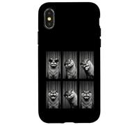 Otter Photobooth Funny Sea Animal Portrait Case for iPhone X/XS