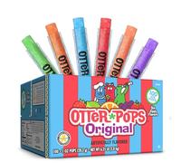 Otter Pops, Original Assorted Freezer Pops, 1oz Freeze Pops in Six Zippy Flavors, 100 Count, (85100)