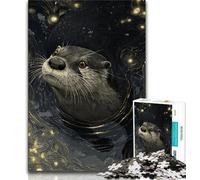 Otter Puzzles 1000 Pieces for Teenagers,Educational Games Home Decoration Deal As Gifts for The Whole Family (38x26cm)