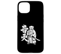 Otter Samurai Japanese Vintage Warrior Art Anime Graphic Case for iPhone 15 Plus
