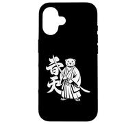 Otter Samurai Japanese Vintage Warrior Art Anime Graphic Case for iPhone 16