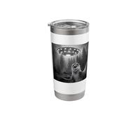 Otter Selfie with UFO - Funny Encounter Alien Lover Stainless Steel Insulated Tumbler