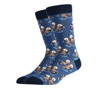 Otter Socks, Otter Gift, Boyfriend Girlfriend Gift. Adult UK Size 4-7