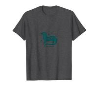 Otter This World Playful Aquatic Animal Nature Lover Gift T-Shirt, Men, Dark Heather Grey, L