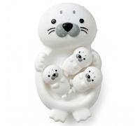 Otter Toy Floating Squeeze Bath Toys Set for Babies - Fun Play & Affectionate Bonds Sensory Water Toys for Toddlers Boys Girls Bathtime Shower