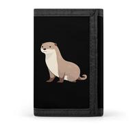 Otter Trifold Wallet Cute Card Slots Holder Clutch Purse Wallets for Men Women