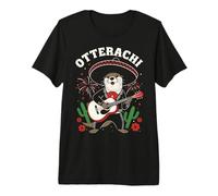 Otterachi, Otter Mariachi Playing Guitar Cinco de Mayo Premium T-Shirt