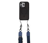 OtterBox 2-in-1 Crossbody Strap for Phone, Adjustable Neck and Wrist Lanyard, Additional loop to hang Keys and Headphones, Compatible with most OtterBox Phone Cases, Blue