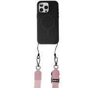 OtterBox 2-in-1 Crossbody Strap for Phone, Adjustable Neck and Wrist Lanyard, Additional loop to hang Keys and Headphones, Compatible with most Phone Cases, Pink