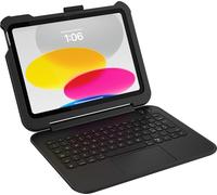 OtterBox Achiever Keyboard 360 Case for iPad (A16) 11th/10th Gen, Black | For iPad 11" 2025, 10.9" 2022, Protective Case with ITALIAN Keyboard, Tested to Military Standard, No Retail Packaging