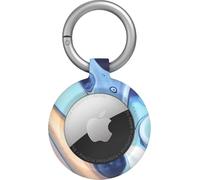 OtterBox AirTag Holder, Shockproof, Ultra-Slim, Protective Case for Apple AirTags, Includes Two Carabiners, Saturn