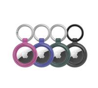OtterBox AirTags Clear Case for AirTag, Shockproof, Drop Proof, Ultra-Slim, Rugged, Protective Thin Case for Apple AirTags, Includes Carabiner, Birds of a Feather