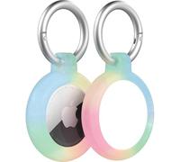 OtterBox AirTags Holder for AirTag, Shockproof, Drop Proof, Ultra-Slim, Rugged, Protective Thin Case for Apple AirTags, Includes Two Carabiners, Solstice