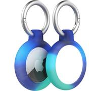 OtterBox AirTags Holder for AirTag, Shockproof, Drop Proof, Ultra-Slim, Rugged, Protective Thin Case for Apple AirTags, Includes Two Carabiners, Northern Lights