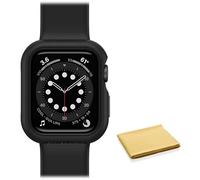 OtterBox All Day Case for Apple Watch Series 4/5/6/SE 40mm with Cleaning Cloth - Pavement (Black/Grey) - Non Retail Packaging