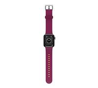 OtterBox All Day Watch Band for Apple Watch 40/41/42mm, Replacement Durable Soft Touch Silicone Strap for Apple Watch, Pink/Red