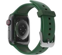 OtterBox All Day Watch Band for Apple Watch 40/41/42mm, Replacement Durable Soft Touch Silicone Strap for Apple Watch, Dark Green