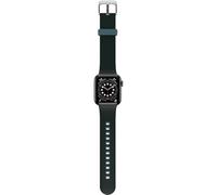 OtterBox All Day Watch Band for Apple Watch Series 10/9/8/7/6/SE 2nd gen/SE 1st gen/5/4-40mm/41mm/42mm, Replacement Durable Soft Touch Silicone Strap for Apple Watch, Green/Blue