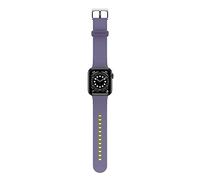 OtterBox All Day Watch Band for Apple Watch 44/45/46mm, Purple/Green | Replacement Durable Soft Touch Silicone Strap for Apple Watch
