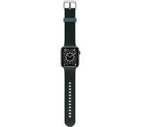 OtterBox All Day Watch Band for Apple Watch Series 10/9/8/7/6/SE 2nd gen/SE 1st gen/5/4-44mm/45mm/46mm, Replacement Durable Soft Touch Silicone Strap for Apple Watch, Green/Blue