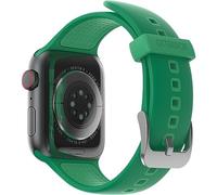 OtterBox All Day Watch Band for Apple Watch Series 10/9/8/7/6/SE 2nd gen/SE 1st gen/5/4-44mm/45mm/46mm, Replacement Durable Soft Touch Silicone Strap for Apple Watch, Light Green