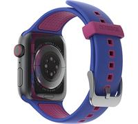 OtterBox All Day Watch Band for Apple Watch Series 10/9/8/7/6/SE 2nd gen/SE 1st gen/5/4-44mm/45mm/46mm, Replacement Durable Soft Touch Silicone Strap for Apple Watch, Blue/Purple