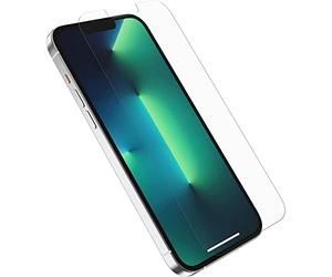 OtterBox Alpha Glass Screen Protector for iPhone 13 Pro Max, Tempered Glass, xf2 Scratch Protection, Antimicrobial Protection