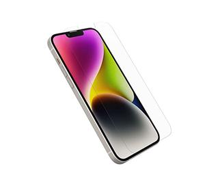 OtterBox Amplify Glass Screen Protector for iPhone 14 Plus/iPhone 13 Pro Max, Tempered Glass, x5 Scratch Protection, Survives Drops up to 6ft, Antimicrobial Protection, Non-Retail Packaging