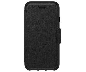OtterBox Apple iPhone 7 Strada Series Leather folio case - Onyx Black 77-53972