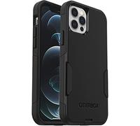 OtterBox Commuter Case for iPhone 12 / iPhone 12 Pro, Shockproof, Drop proof, Rugged, Protective Case, 3x Tested to Military Standard, Antimicrobial Protection, Black