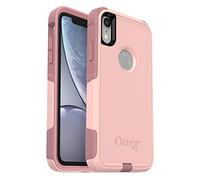 OtterBox COMMUTER SERIES Case for iPhone XR - Frustration Free Packaging - BALLET WAY (PINK SALT/BLUSH)