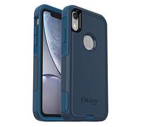 OtterBox COMMUTER SERIES Case for iPhone XR - Retail Packaging - BESPOKE WAY (BLAZER BLUE/STORMY SEAS BLUE)