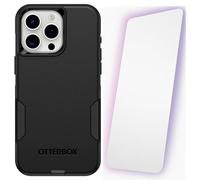 OtterBox Commuter Series MagSafe Case for iPhone 15 Pro Max - Black - Screen Protector Included - Slim & Tough - Pocket-Friendly - with Port Protection - Non-Retail Packaging