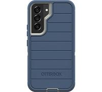 OtterBox Defender Case & Belt Clip/Stand for Samsung Galaxy S22 (NOT Plus/Ultra) Retail Packaging - Anti-Microbial - Fort Blue