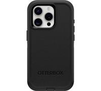 OtterBox Defender Case for iPhone 15 Pro, Shockproof, Drop Proof, Ultra-Rugged, Protective Case, 5x Tested to Military Standard, Black, No Retail Packaging