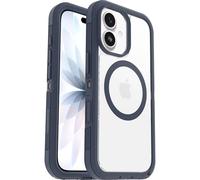 OtterBox Defender Series Pro XT Clear MagSafe Case for iPhone 17, Shockproof, Drop proof, Ultra-Rugged, Protective Case, 7x Tested to Military Standard, Clear/Blue