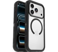 OtterBox Defender Series Pro XT Clear MagSafe Case for iPhone 17 Pro, Shockproof, Drop proof, Ultra-Rugged, Protective Case, 7x Tested to Military Standard, Clear/Black, Non-Retail Packaging
