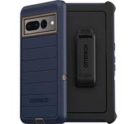 OtterBox Defender Series Case for Google Pixel 7 Pro (Only) - Holster Clip Included - Microbial Defense Protection - Non-Retail Packaging - Blue Suede Shoes