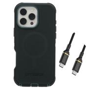 OtterBox Defender Series Case for iPhone 16 Pro Max - USB-C to USB- C Cable Included - Non-Retail Packaging - Sagebrush Green