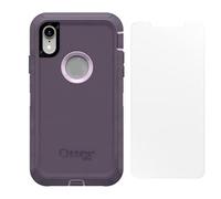 OtterBox Defender Series Case for iPhone Xr with Screen Protector - Case Only - Non-Retail Packaging - Purple Nebula