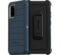 OtterBox Defender Series Case for Samsung Galaxy S20 / S20 5G (Only) - Holster Clip Included - Microbial Defense Protection - Retail Packaging - Gone Fishin (Blue)