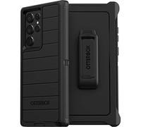 OtterBox Defender Series Case for Samsung Galaxy S22 Ultra (Only) - Holster Clip Included - Microbial Defense Protection - Non-Retail Packaging - Black
