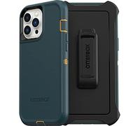 OtterBox Defender Series Green iPhone 13 Pro Max & iPhone 12 Pro Max Case, Slim Yet Tough, Wireless Charging Compatible, Kickstand