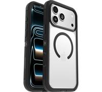 OtterBox Defender Series Pro XT Clear MagSafe Case for iPhone 17 Pro Max, Shockproof, Drop proof, Ultra-Rugged, Protective Case, 7x Tested to Military Standard, Clear/Black