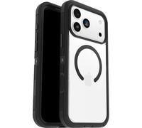 OtterBox Defender Series Pro XT Clear MagSafe Case for iPhone 17 Pro Max, Shockproof, Drop proof, Ultra-Rugged, Protective Case, 7x Tested to Military Standard, Clear/Black, Non-Retail Packaging